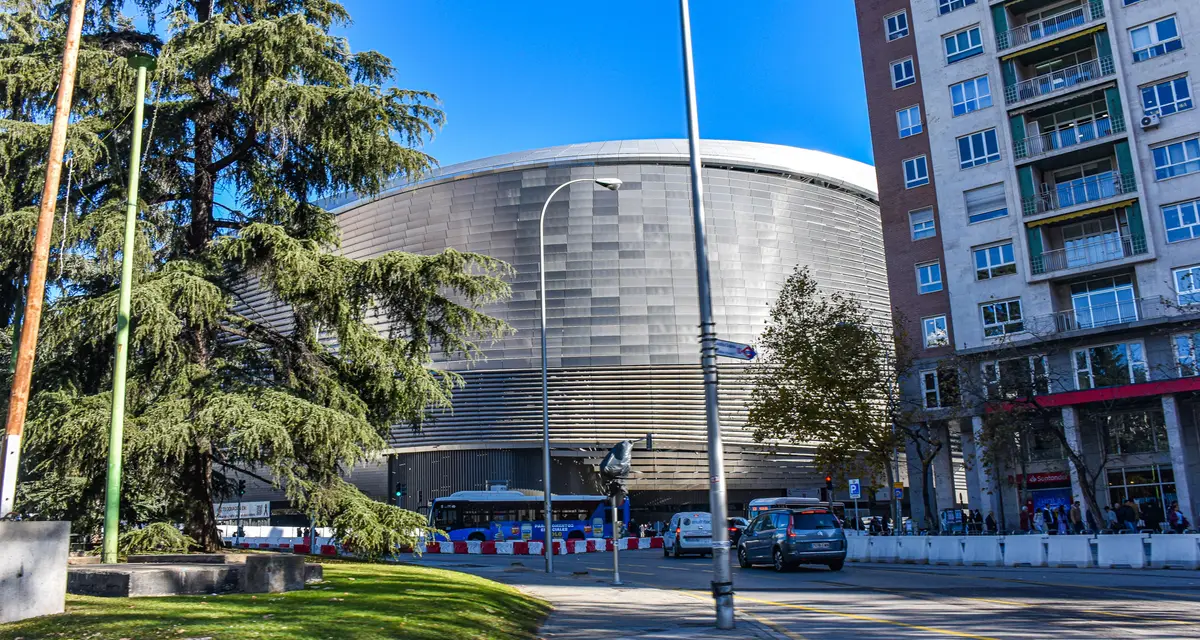 Estadio Santiago Bernabéu, diciembre de 2024