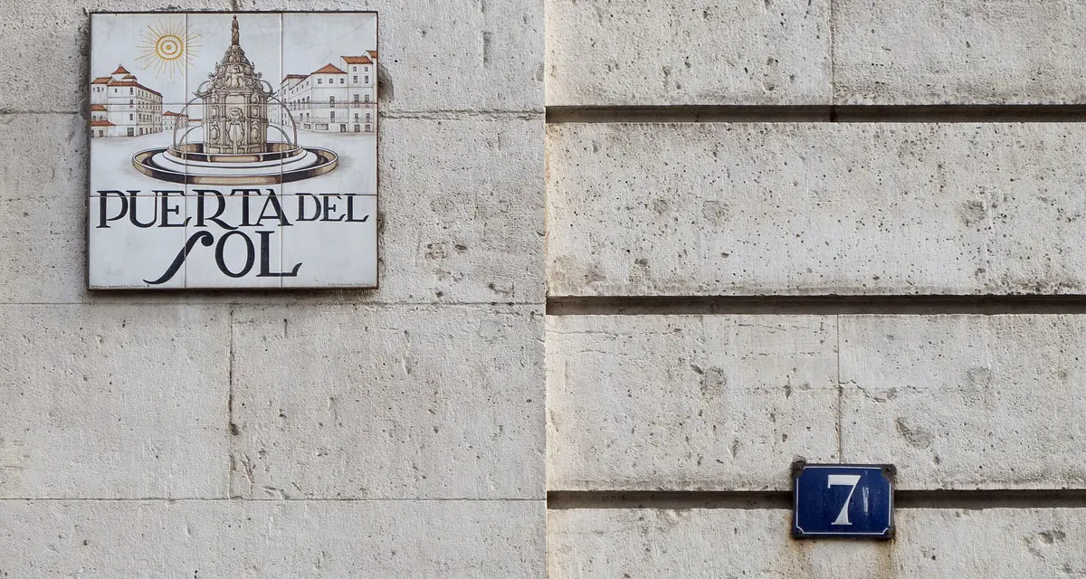 Placa de la Puerta del Sol